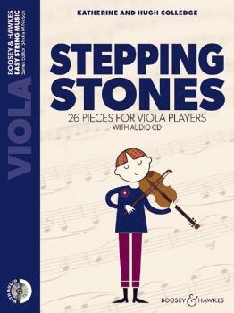 Stepping Stones: 26 Pieces for Viola Players Viola Part Only and Audio (HL-48024852)