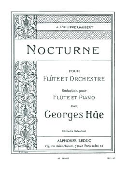 Nocturne: Reduction pour Flute et Piano (HL-48180015)