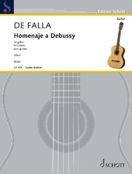 Homenaje a Debussy (for Guitar) (HL-49046855)