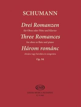 Three Romances, Op. 94 for Oboe (Flute) and Piano (Clarinet) (HL-50510407)