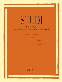 Studies for Violin - Fasc. II: IV-V Positions (from Elementary to Kreu (HL-50605243)