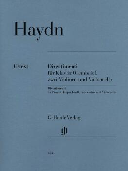 Divertimenti for Piano (Cembalo) with 2 Violins and Violoncello (Piano (HL-51480453)