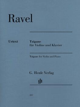 Tzigane for Violin and Piano: Urtext Edition with Marked and Unmarked  (HL-51480587)