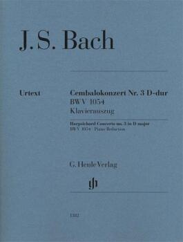 Harpsichord Concerto No. 3 in D Major, BWV 1054 (for 2 Pianos, 4 Hands (HL-51481382)