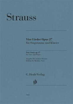 Four Songs Op. 27: Medium Voice and Piano (HL-51481462)