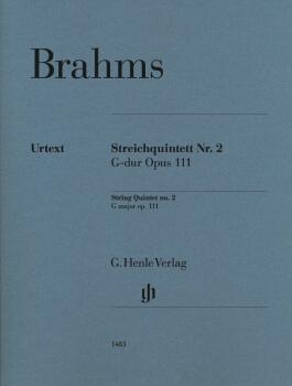 String Quintet No. 2: G Major Op. 111 String Parts (HL-51481483)