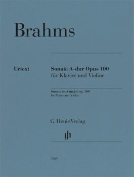 Violin Sonata in A Major, Op. 100 (for Violin and Piano) (HL-51481569)