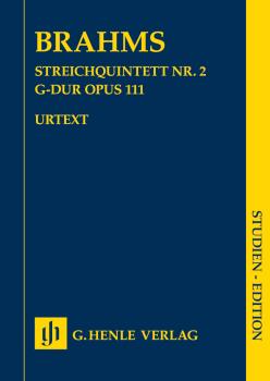 String Quintet No. 2, Op. 111 in G Major (Study Score) (HL-51487483)