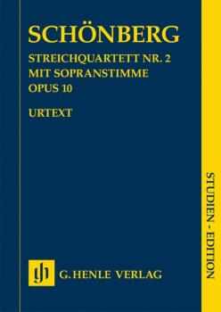 String Quartet No. 2 Op. 10 with Soprano Part (Study Score) (HL-51487542)