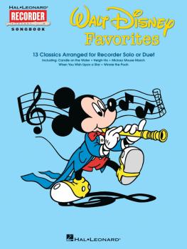 Walt Disney Favorites: Hal Leonard Recorder Songbook Series (HL-00710100)