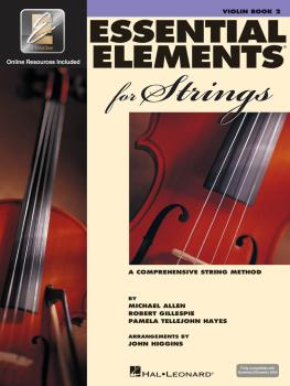 Essential Elements for Strings - Book 2 with EEi (Violin) (HL-00868057)
