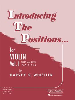 Introducing the Positions for Violin: Volume 1 - Third and Fifth Posit (HL-04472550)